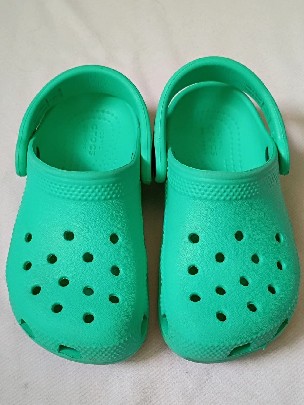 Crocs Bright Turquoise Kids Clogs